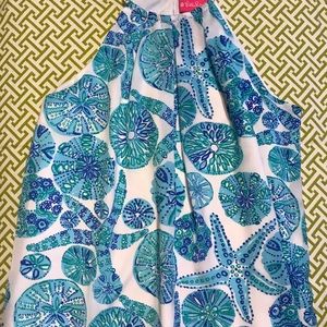 Lilly for Target Sea Urchin Top Blouse M